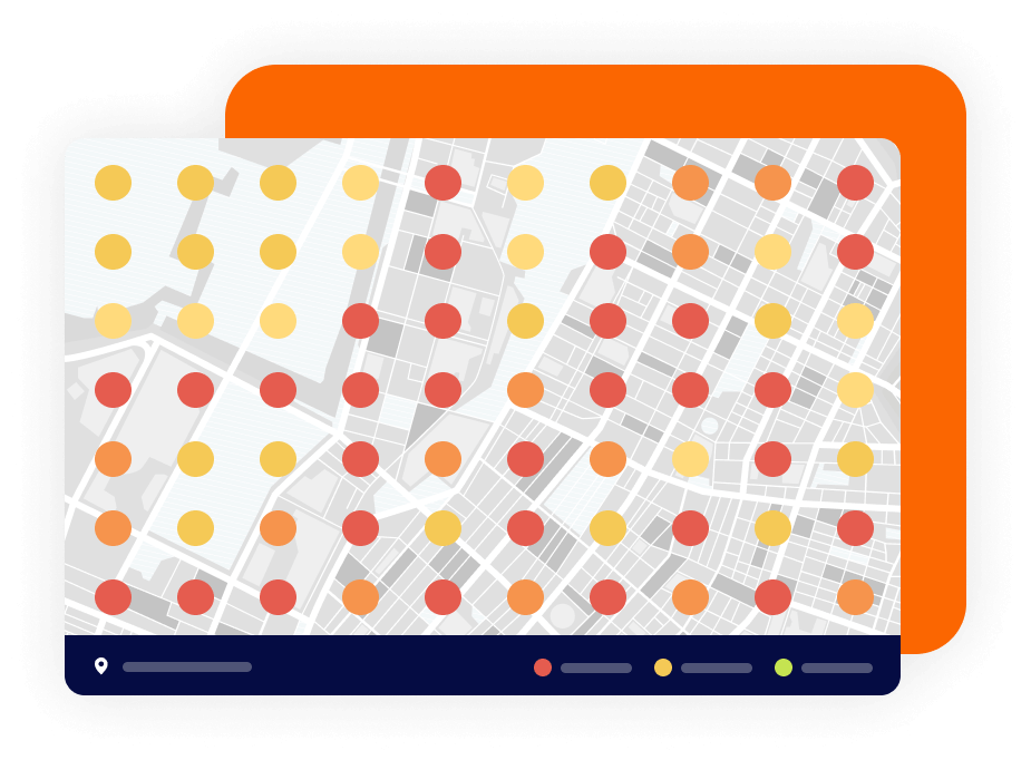 1.a Map with mostly red, orange, and yellow dots@1x