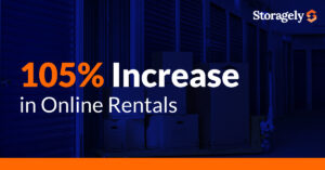 105% increase in online rentals